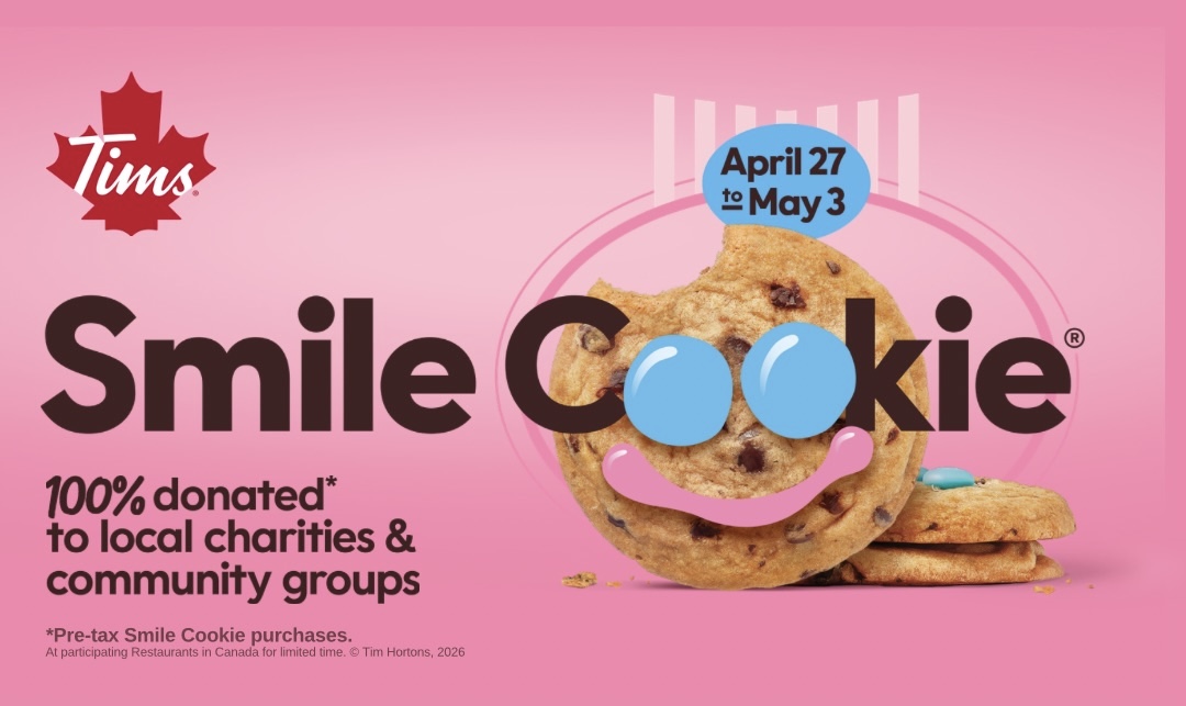 Tim Hortons Smile Cookie Campaign 2026