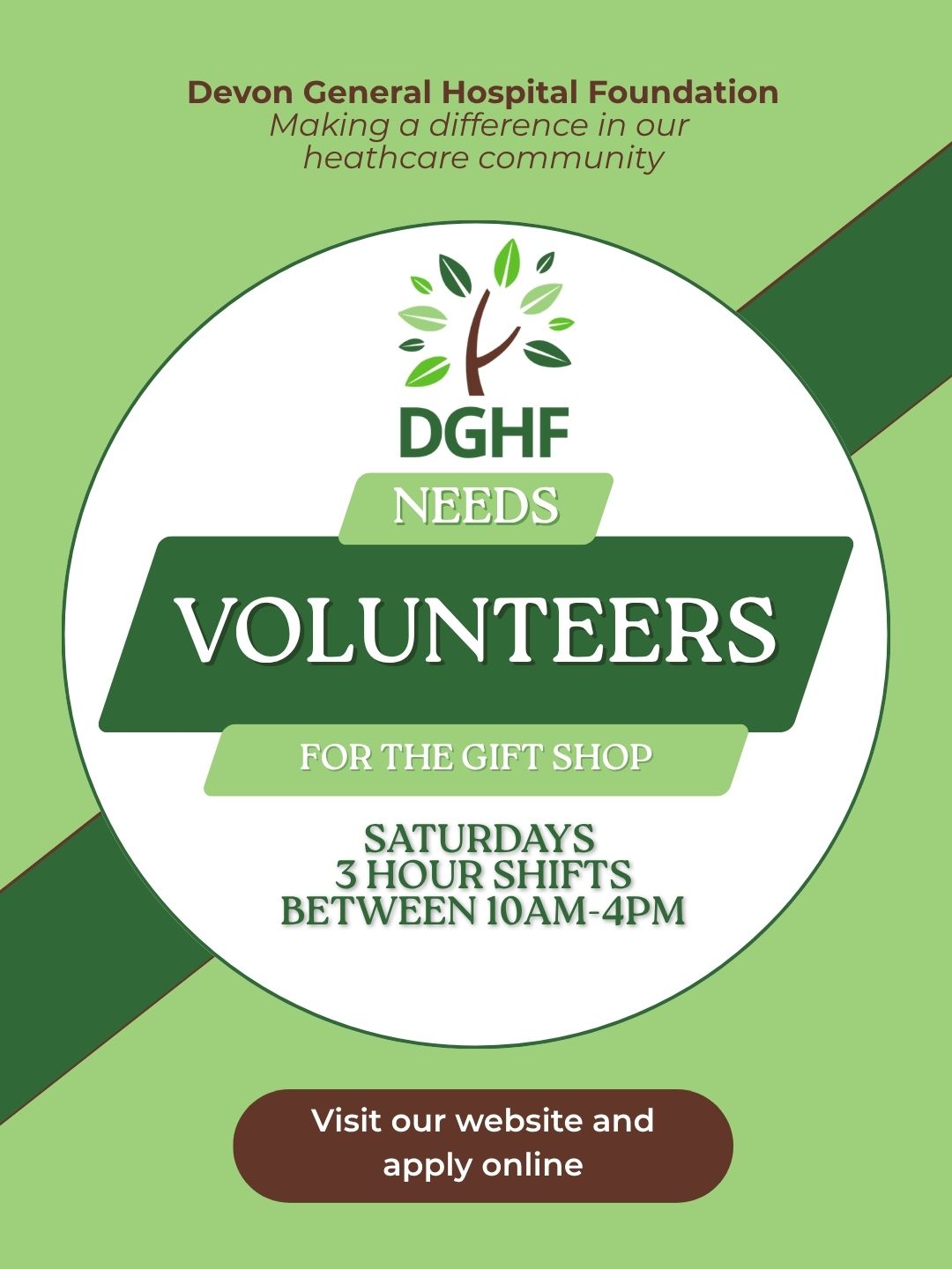 Saturday Gift Shop Volunteers